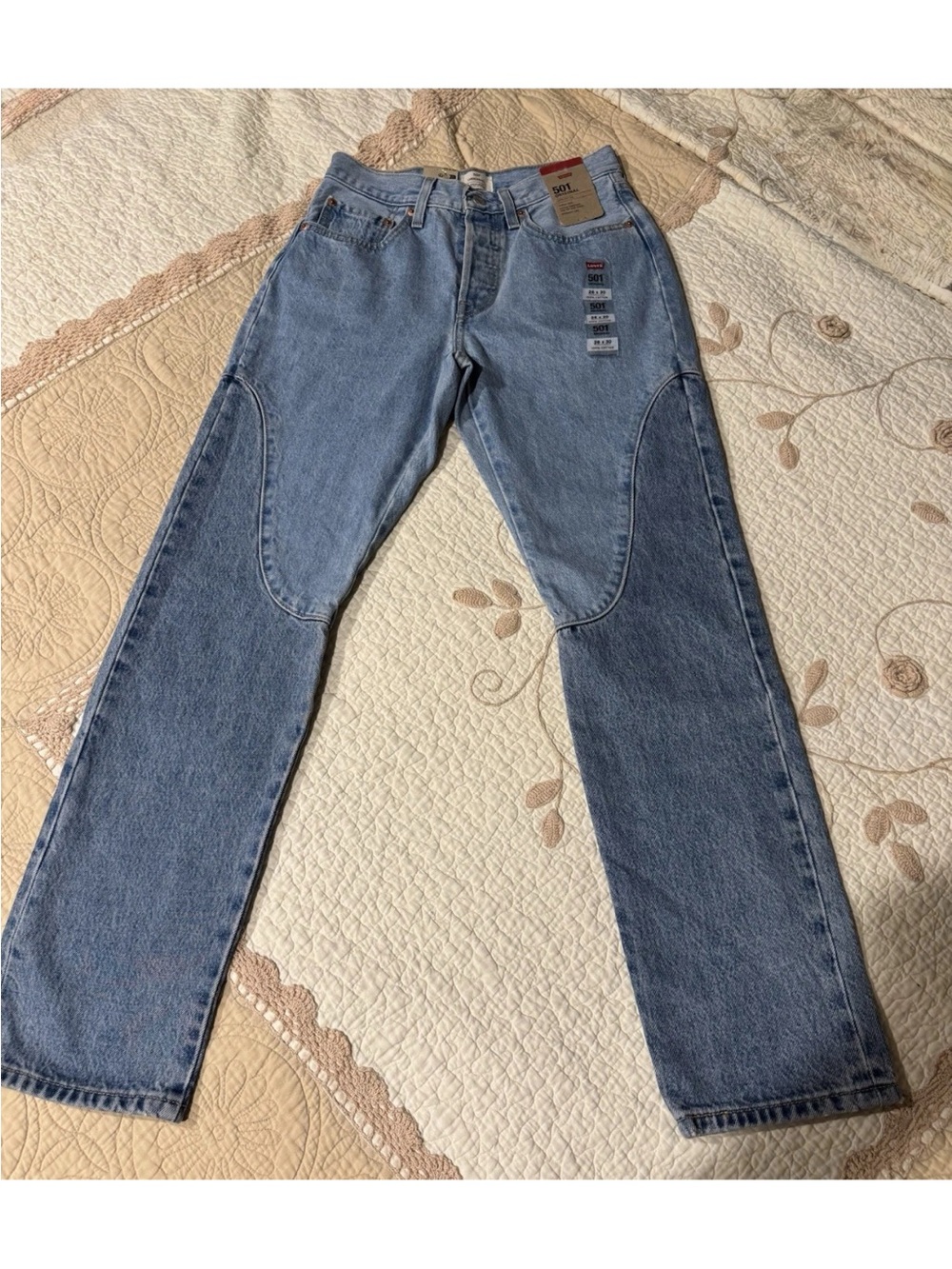 Levi's 501 Original Chaps Straight
Leg High Rise Jeans NWT 26x30
Western - Picture 2 of 11